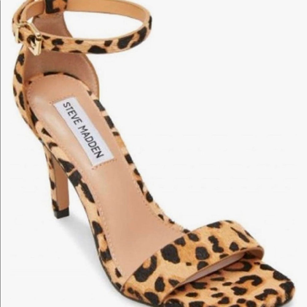 Steve Madden Evette Leopard Heels